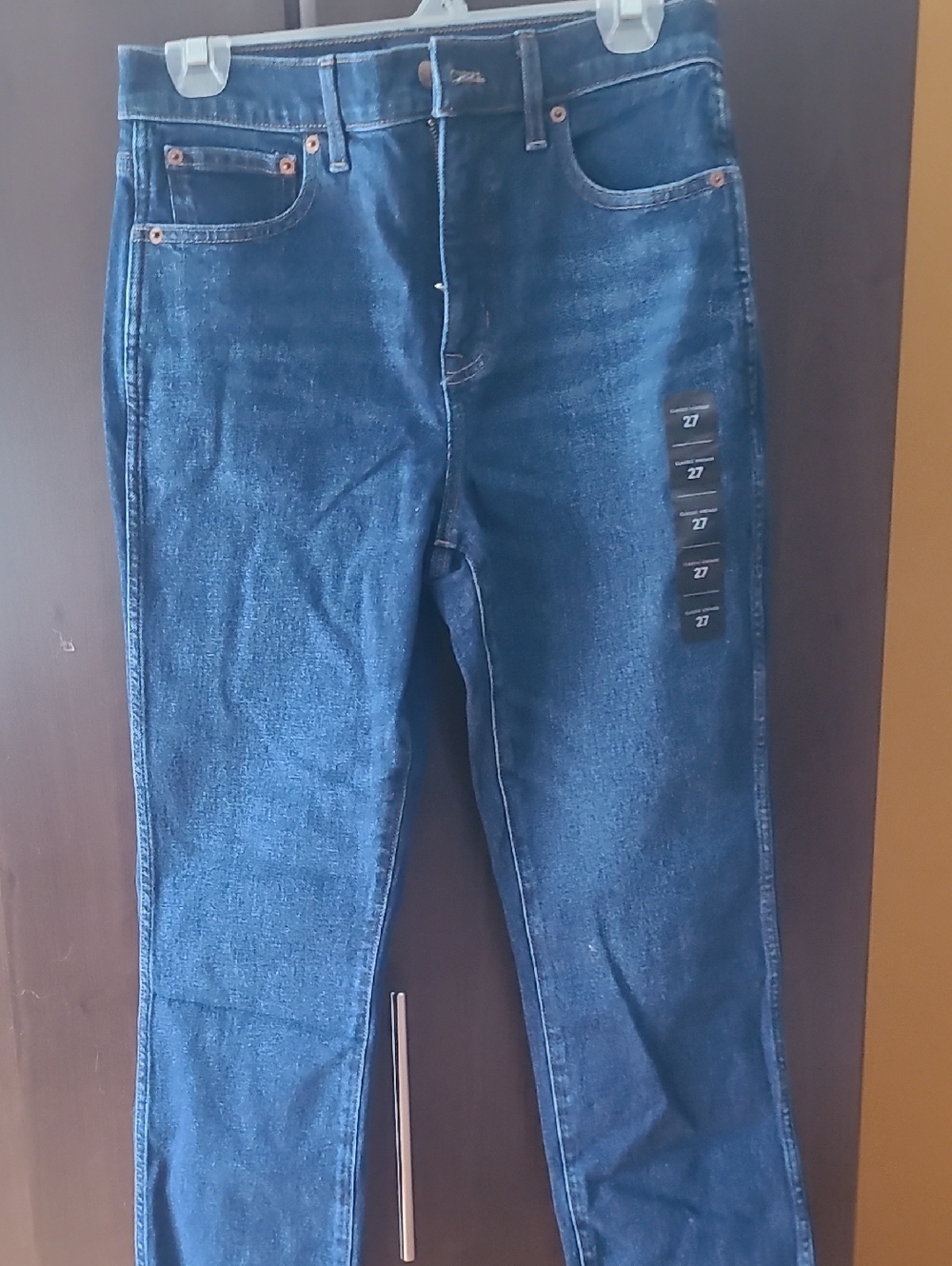 J. Crew Women's Skinny Jeans in Dark Blue Denim
